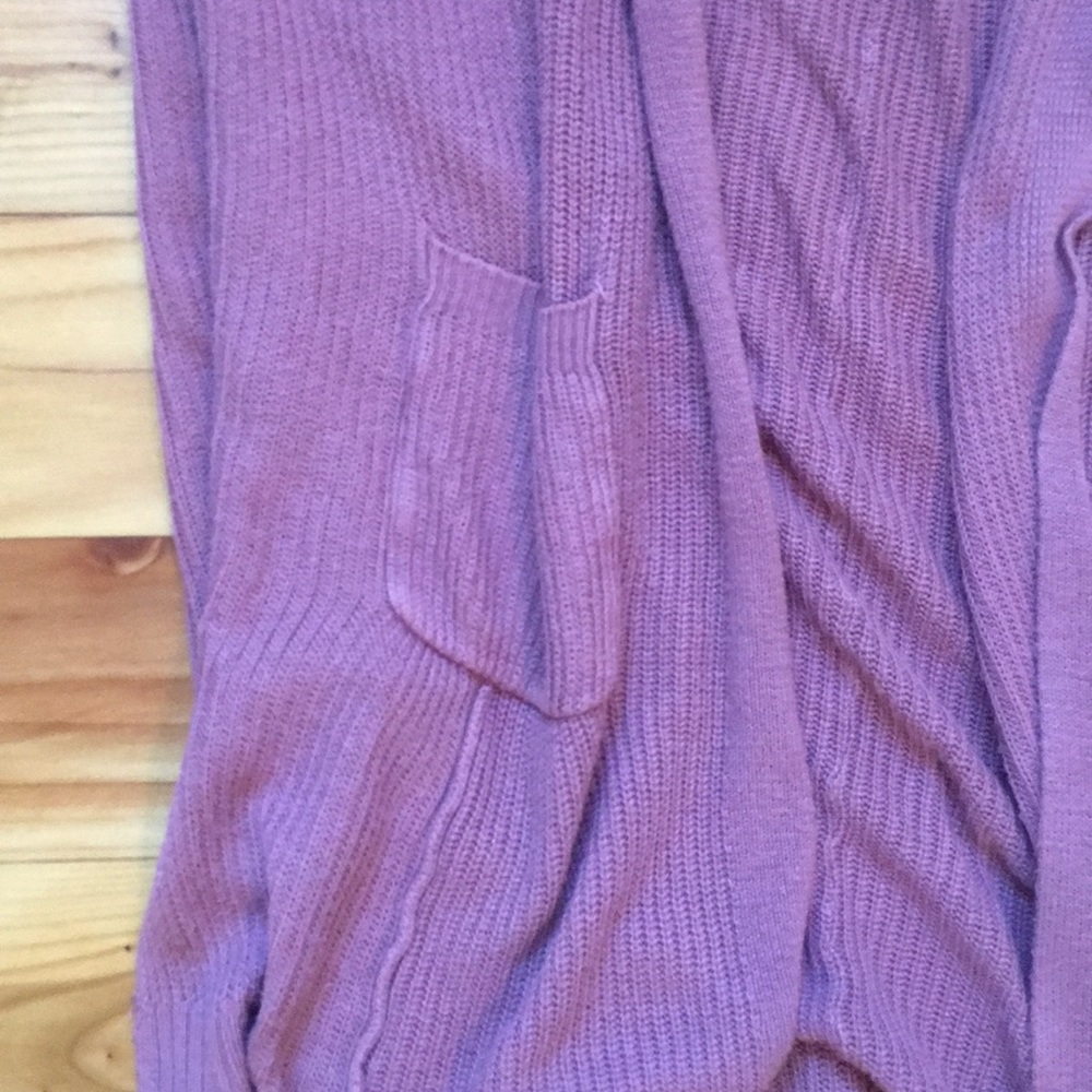 ⭐️SALE⭐️SO brand size Small Cardigan/ mauve color - Picture 4 of 4
